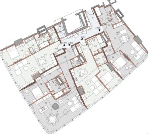 Квартира 340 м² на 70 этаже башни «Восток», Москва-Сити — фото 2