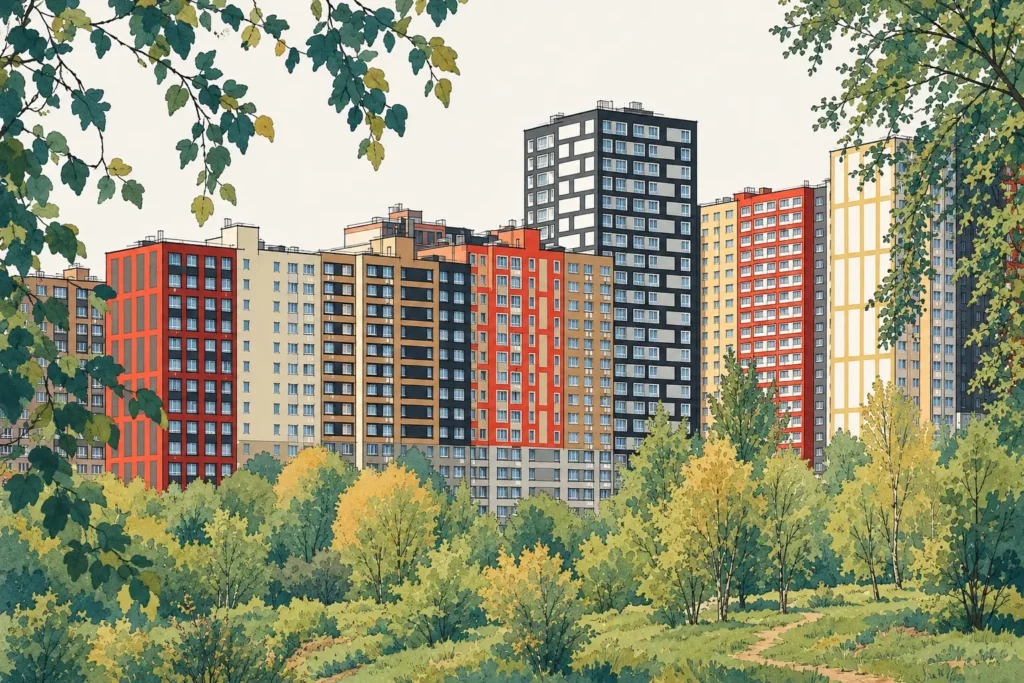 ЖК «Гранель Пехра», Московская область, г. Балашиха, ул. Яганова